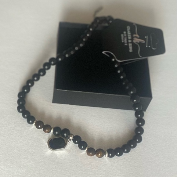 18β+2βMulti coloured Beaded Chain with Fashion Titanium Steel Pendant - Picture 5 of 7